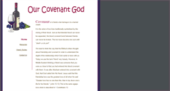 Desktop Screenshot of ourcovenantgod.com