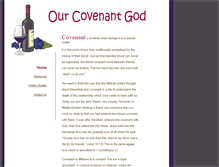 Tablet Screenshot of ourcovenantgod.com